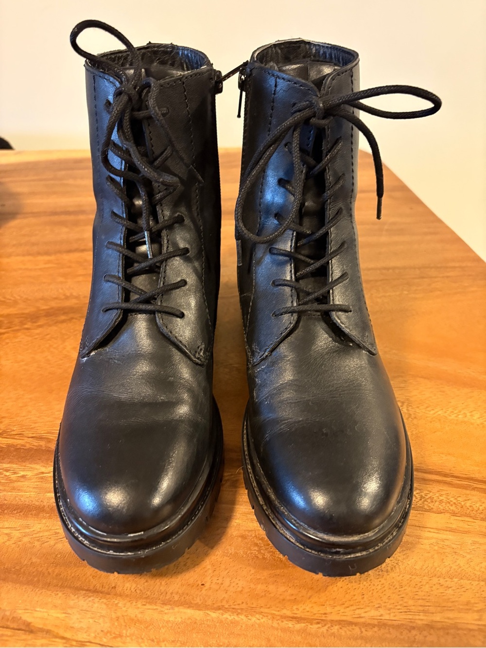 Josef Seibel Black Leather Ankle Boots